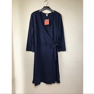 Elegant Isaac Mizrahi for Target wrap dress